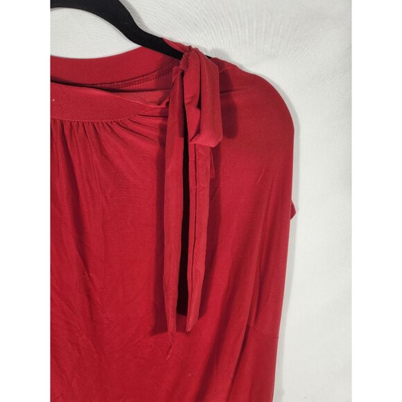 1940 NWT Loved Squared Womens Plus Dress Lipstick Red Pin-up Retro Valentines 2X - Picture 2 of 4